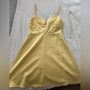 Princess Polly Yellow Dress
